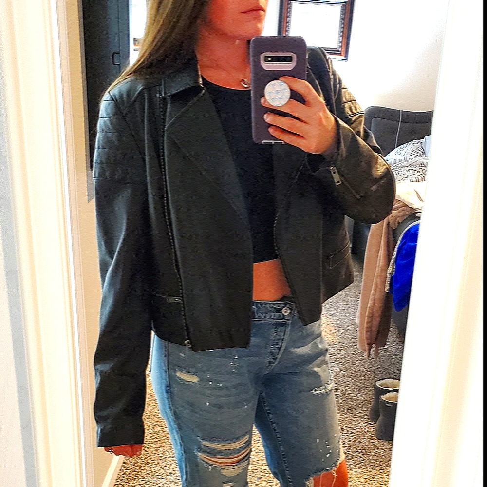 Banana Republic Genuine Leather Jacket